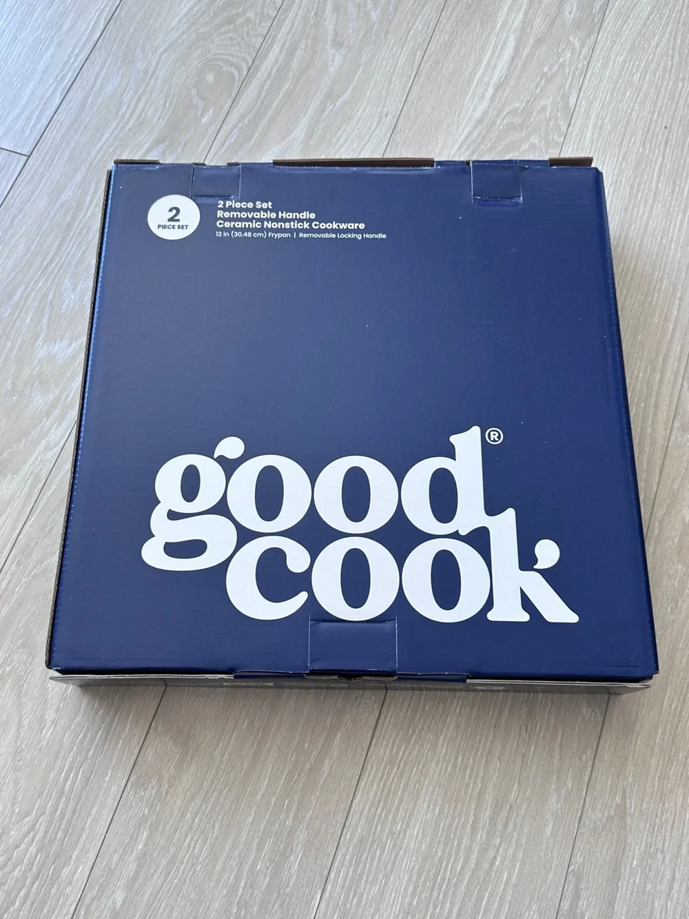 NEW GoodCook Ceramic Frying Pan Skillet, Removable Handle, Induction, Nonstick